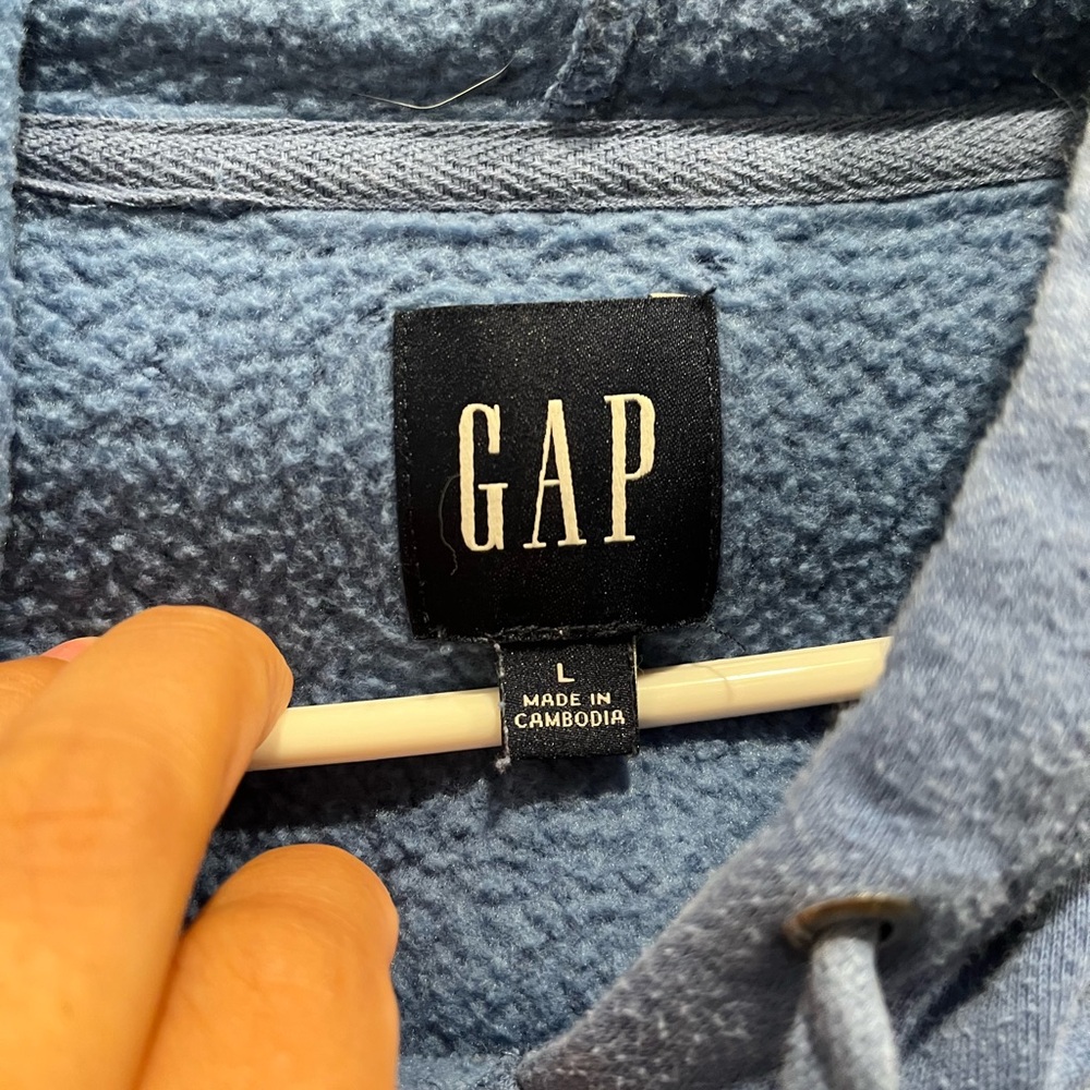 GAP 1969 Pullover Hoodie Size L - Picture 3 of 5